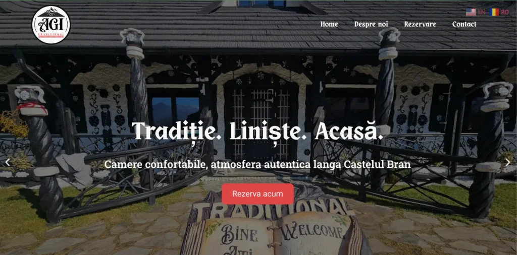 Agir Traditional website