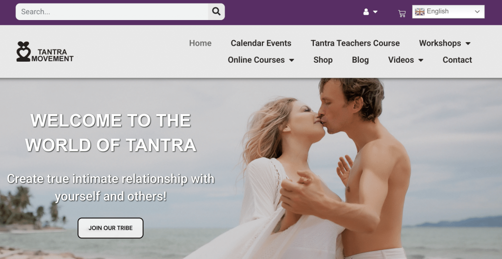 Tantra Movement website