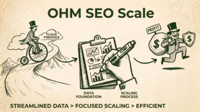 OHM SEO Scale illustration
